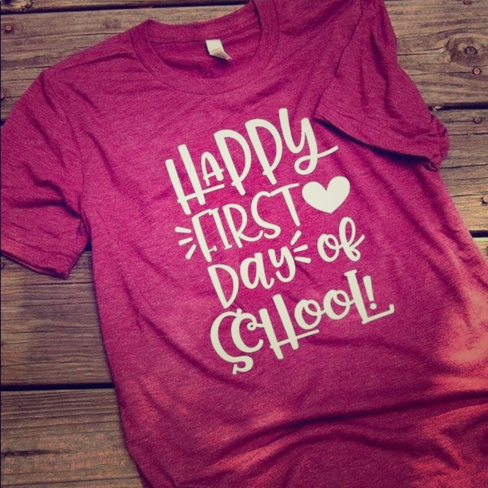 First Day of School Shirts 🍎✏️